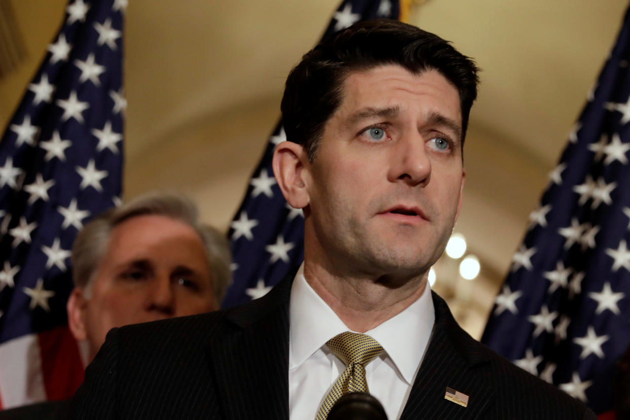 House Speaker Paul Ryan (R-Wis.) (Photo: Yuri Gripas / Reuters)