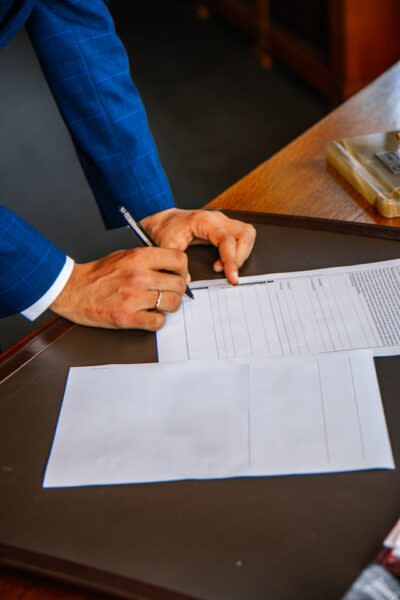 Paper, Document, Signature