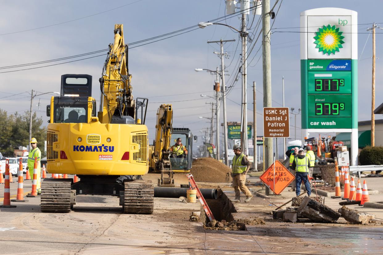 Aqua Ohio has embarked on a $2.3 million pipeline replacement effort along Lincoln Way E in Massillon, stretching from around 20th Street SE and continuing east to Elizabeth Avenue SE in Perry Township. Work is expected to run until July.