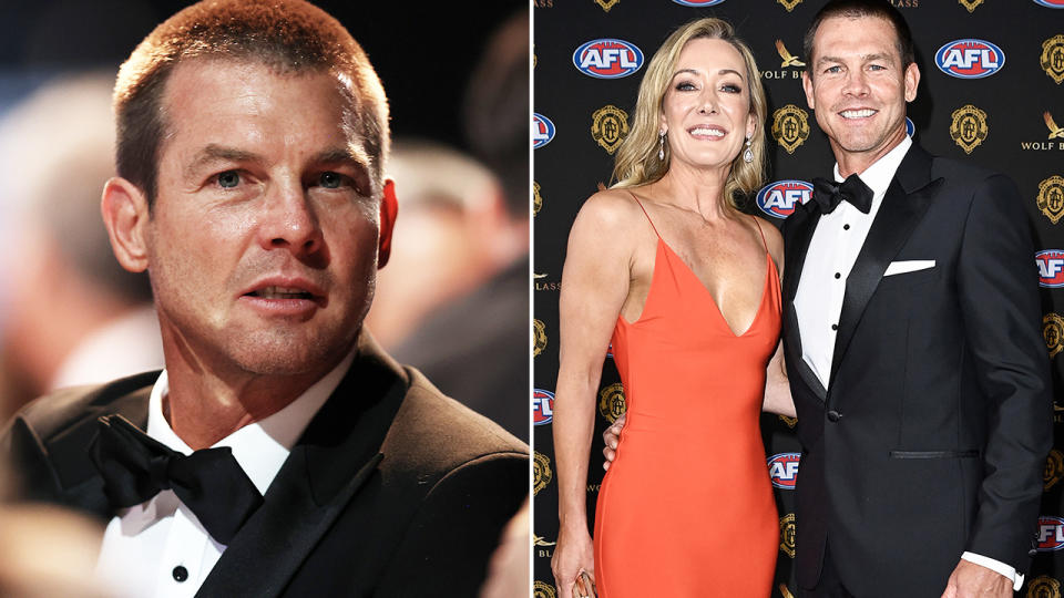 Ben Cousins, pictured here at the 2021 Brownlow Medal ceremony.