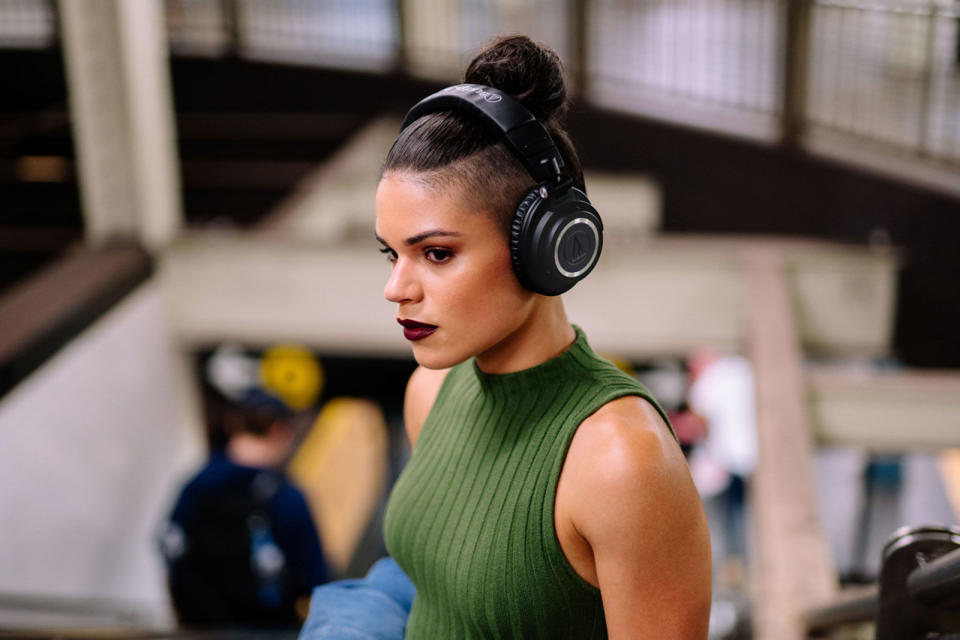 Audio-Technica's M50 headphones may have been designed for studio use when