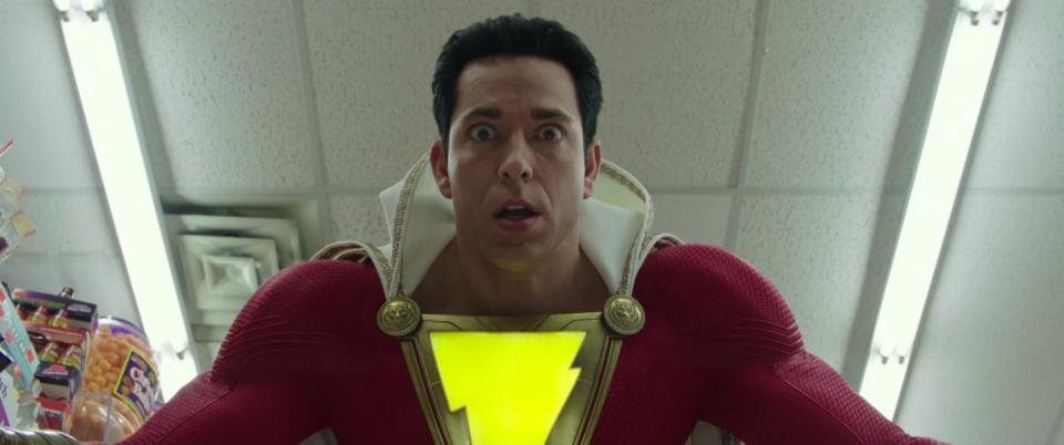 Zachary Levi plays the adult hero