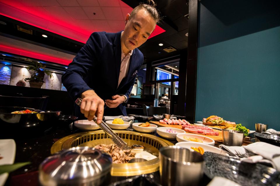Chris Shin is an owner of Ember Korean Steakhouse in south Fort Myers.