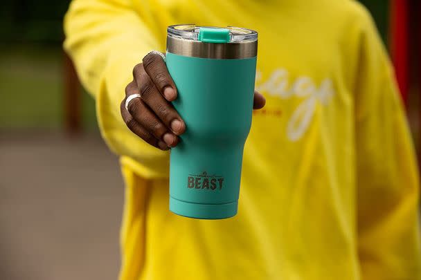 Make this quality Beast tumbler your go-to cup