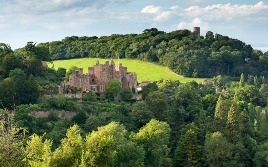 Dunster, among other attributes, has a castle on its fringes - Adam Burton