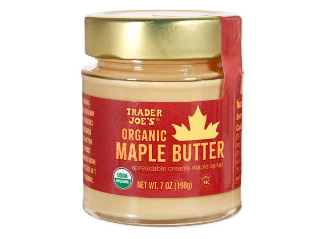 trader joe's organic maple butter