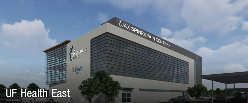 UF Health East's Jax Spine & Pain Centers is moving forward with some additional construction.