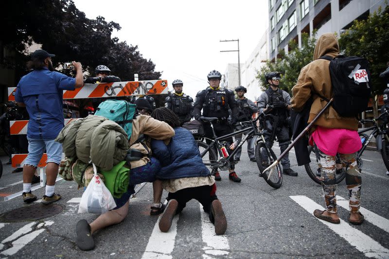 Seattle Police retake the CHOP area in Seattle