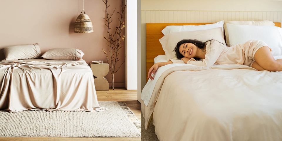 These Silk Sheets Will Make You Feel Like You’re Sleeping on a Cloud, Trust