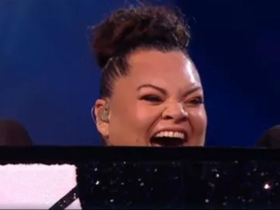 Keala Settle on ‘Masked Singer’ (ITV)