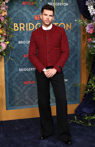 <p>Jamie McCarthy/Getty</p> Luke Newton at Alice Tully Hall, Lincoln Center on May 13, 2024 in New York City.