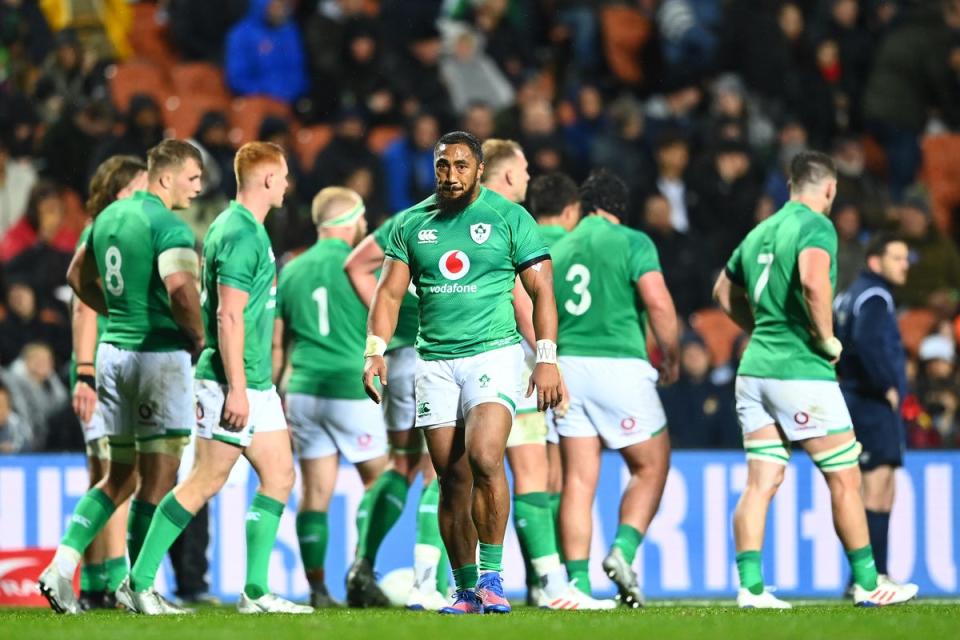 Andy Farrell fielded five uncapped players for Ireland  (Getty Images)