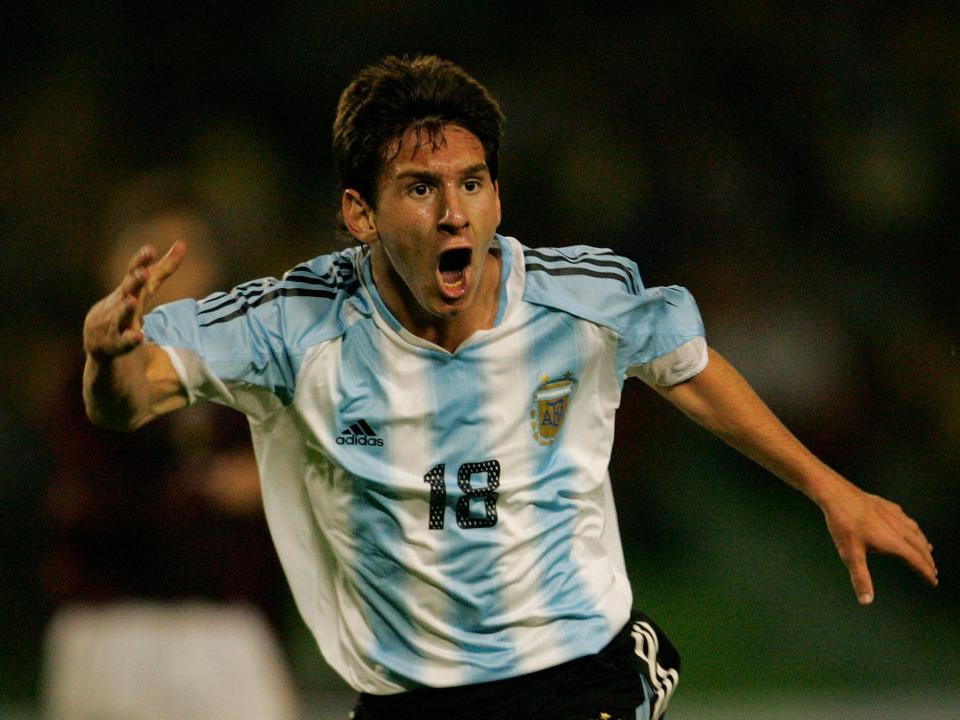 Lionel Messi for Argentina.