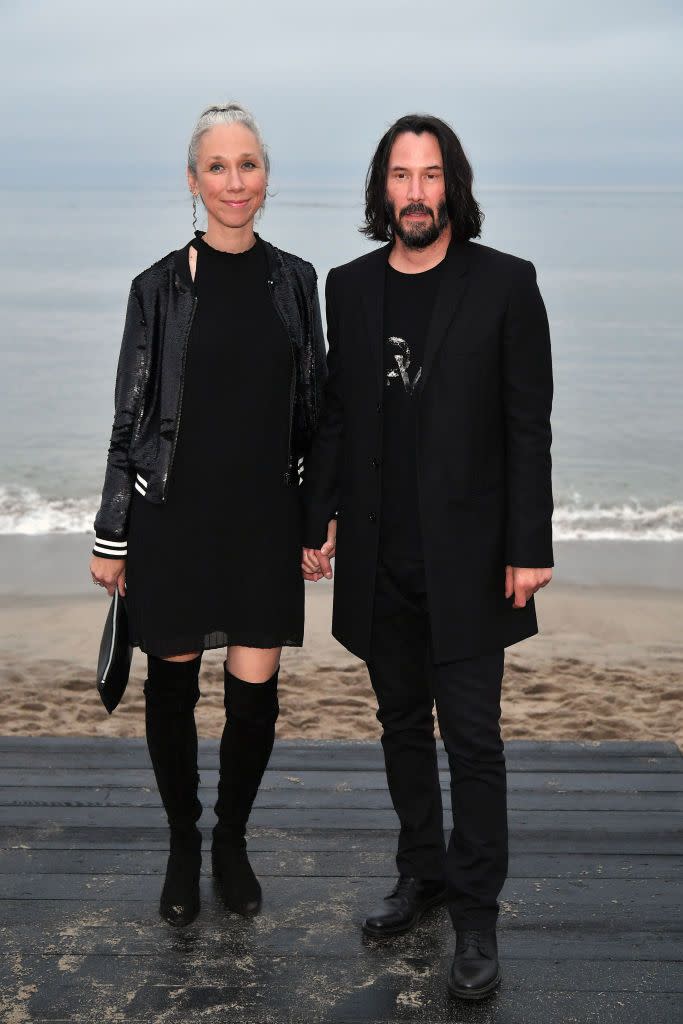 Keanu Reeves Alexandra Grant girlfriend