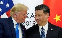 Trump meets Xi at the G20 leaders summit in Osaka, Japan