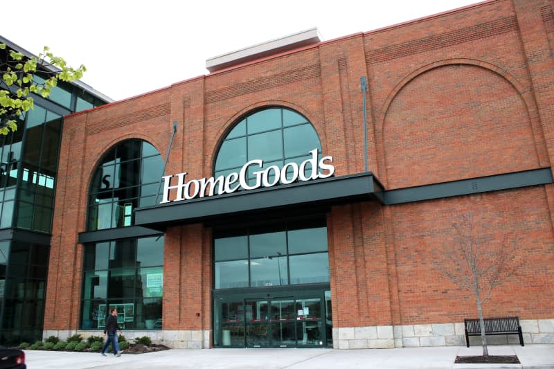 Columbus,Ohio/USA April 24, 2019: HomeGoods is an American brick and mortar chain of discount home furnishing stores founded in 1992.