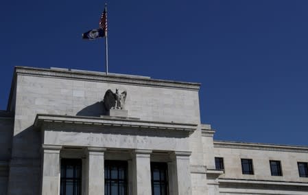 FILE PHOTO: Federal Reserve Board building on Constitution Avenue is pictured in Washington