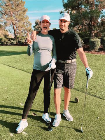 Michelle Wie Instagram Jonnie and Michelle Wie West in February 2020.