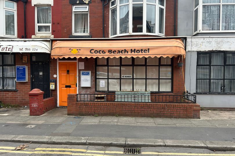 Coco Beach Hotel, in Blackpool.