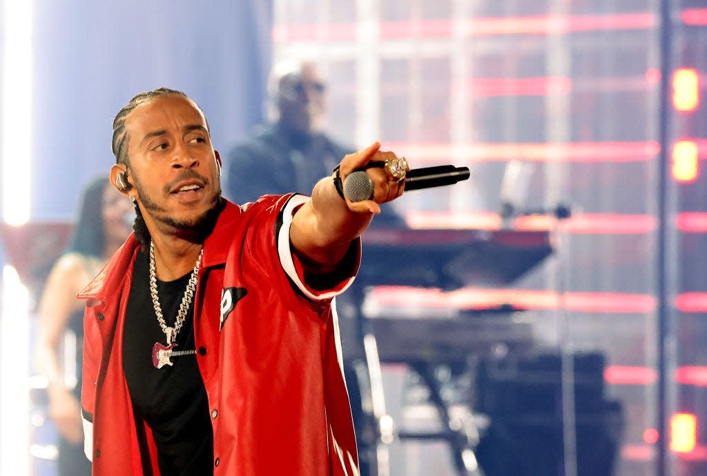 Ludacris performs onstage during the 2024 iHeartRadio Music Awards at Dolby Theatre on April 1, 2024, in Hollywood, Calif.