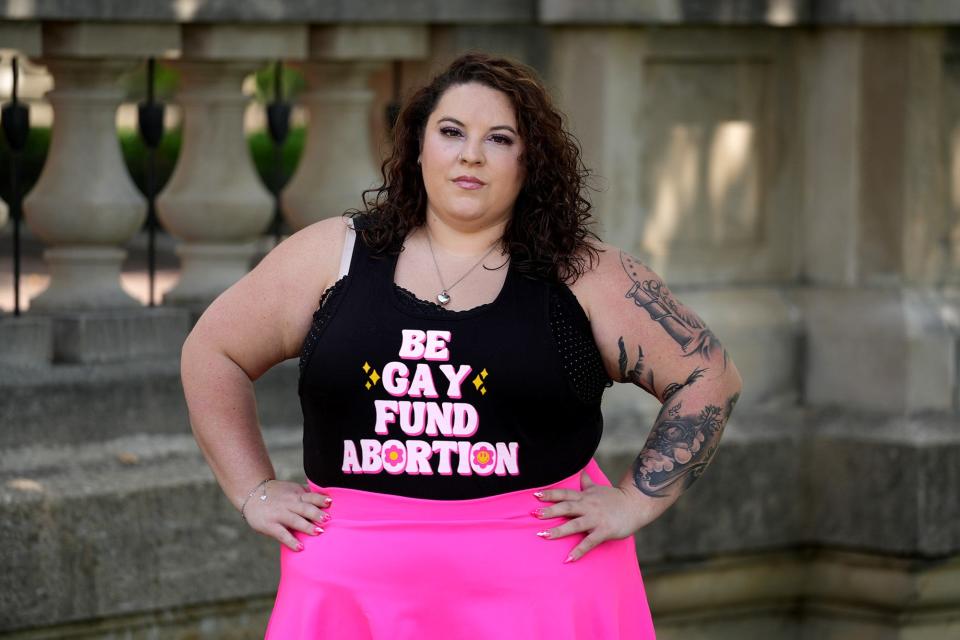 Maggie Scotece, interim executive director of the Abortion Fund of Ohio, said her staff members, many of whom are queer, feel attacked by the U.S. Supreme Court decision ending Roe v. Wade.