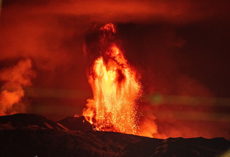 Mount Etna is one of the most active volcanoes in Europe and has been in an almost constant state of activity for the last decade.