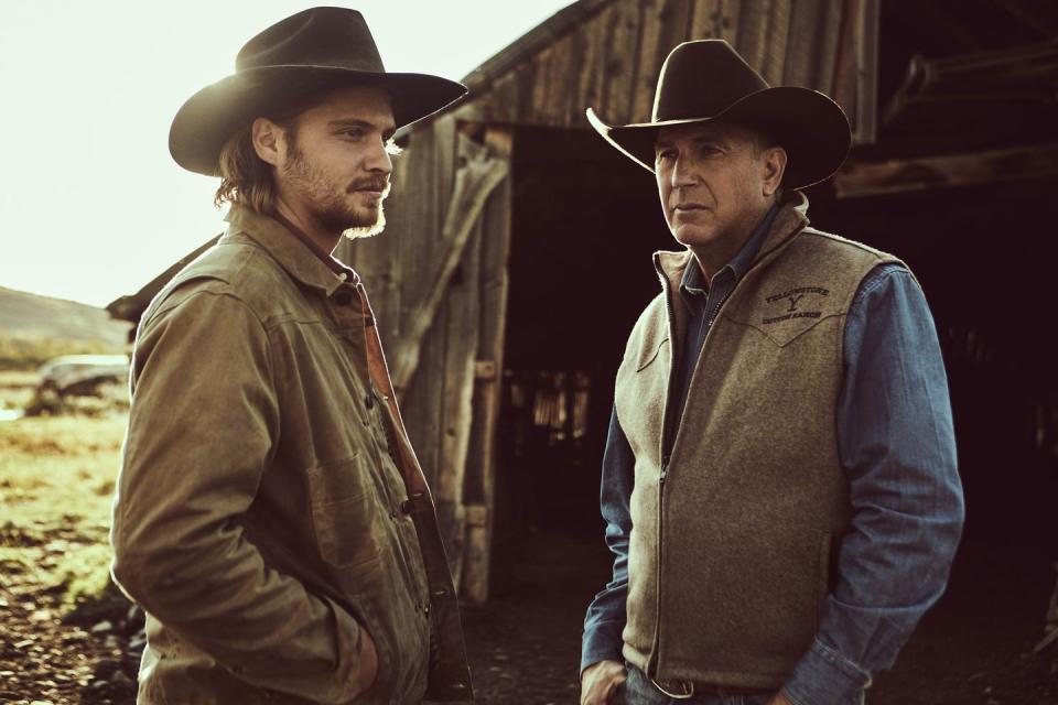luke grimes and kevin cosnter statement yellowstone