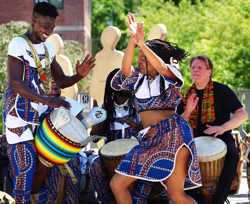 The Akwaaba Ensemble performed at last year's Juneteenth celebration at the African Burying Ground in Portsmouth, put on by the Black Heritage Trail of New Hampshire.