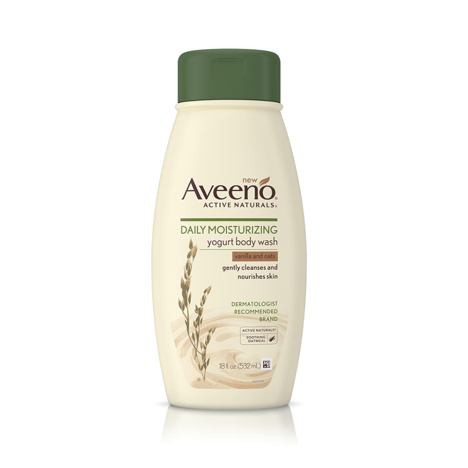 Aveeno Daily Moisturizing Vanilla Oat Yogurt Body Wash