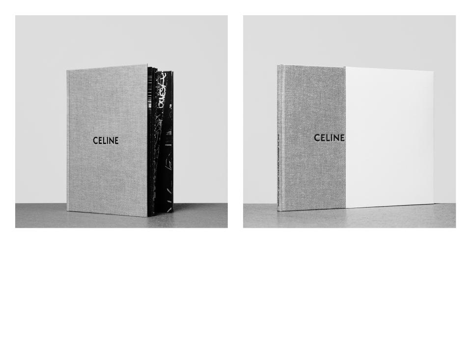 Slimane photographed 10 iconic Parisian nightclubs for his debut Celine show invite.