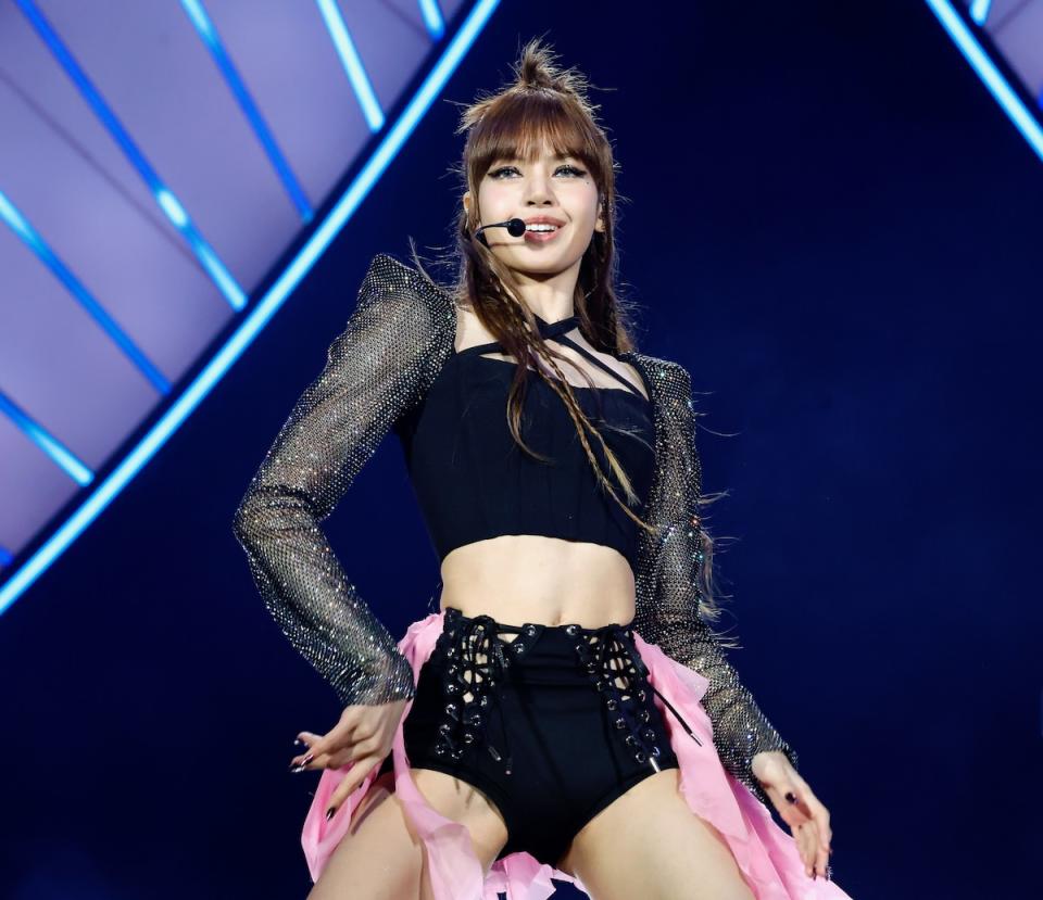 Lisa of BLACKPINK, photo by Frazer Harrison/Getty Images