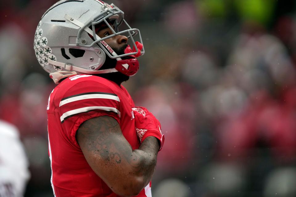 Ohio State's Miyan Williams will attempt to be the first running back to record 100 yards against Georgia's defense since 2020.