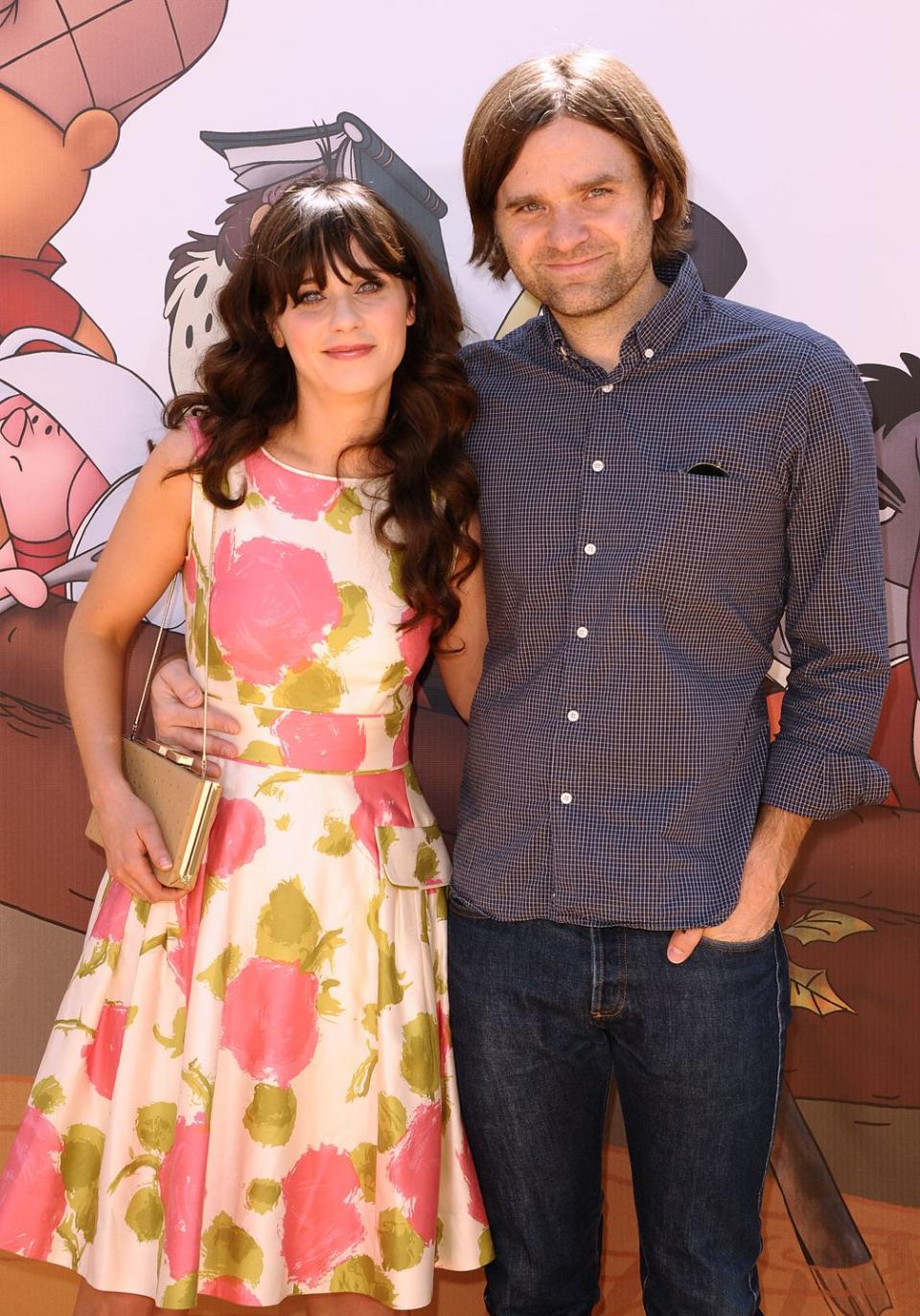 Zooey Deschanel and Ben Gibbard