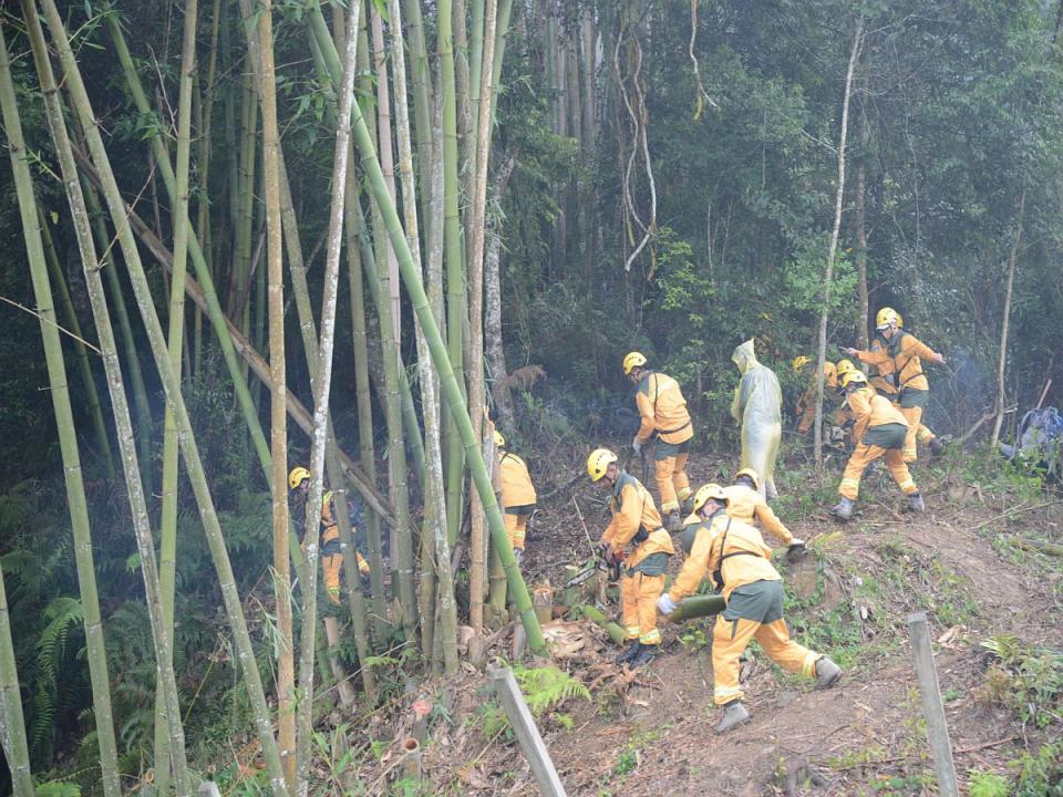 許淑華縣長說，森林火災在淺山地區發生的頻率越來越高，所以今年演習將縣府層級納入。（圖：縣政府提供）