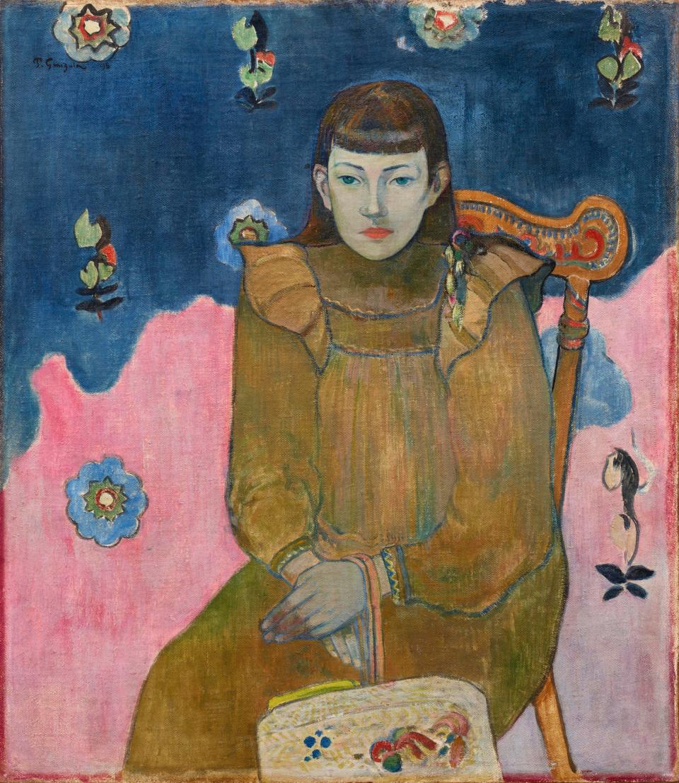 Portrait of a Young Girl, Vaïte (Jeanne) Goupil (1896) by Paul Gauguin - Anders Sune Berg /Ordrupgaard, Copenhagen