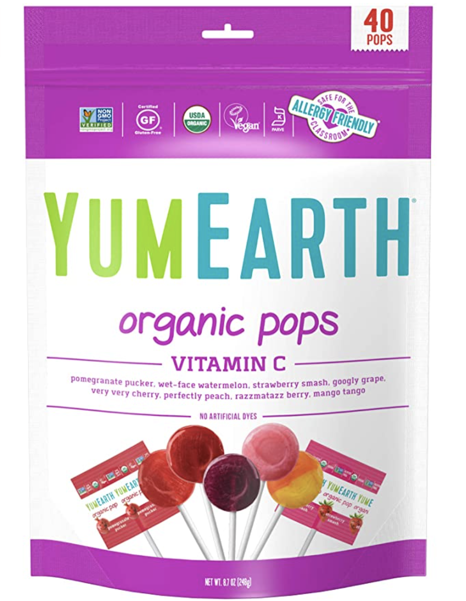 YumEarth Organic Pops Vitamin C. (PHOTO: Amazon Singapore)