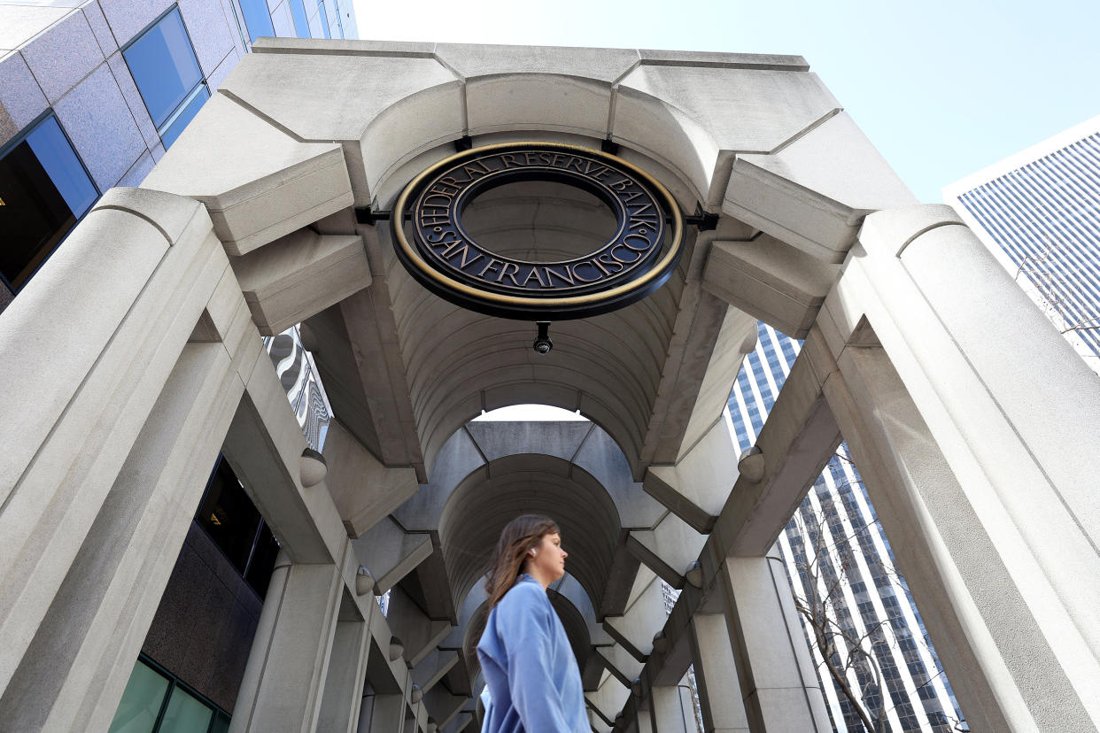 The Federal Reserve Bank of San Francisco. (Justin Sullivan / Getty Images)
