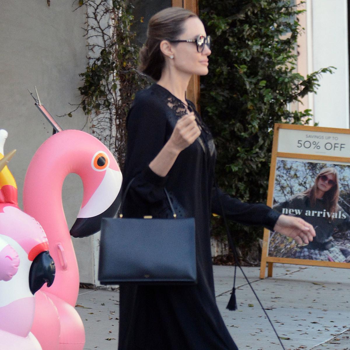 Gabriela Hearst - Angelina Jolie carries the Nina bag in