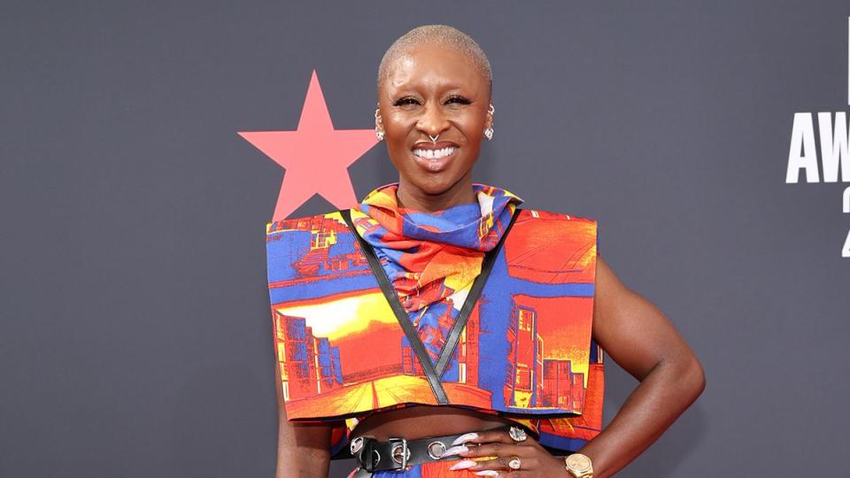 Cynthia Erivo attends the 2022 BET Awards at Microsoft Theater on June 26, 2022 in Los Angeles, California.