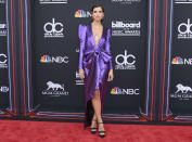 <p>Lorenzo Posocco es el estilista de la cantante y el que escogió este Alexandre Vauthier para los Billboard Music Awards 2018. (Foto: AP). </p>