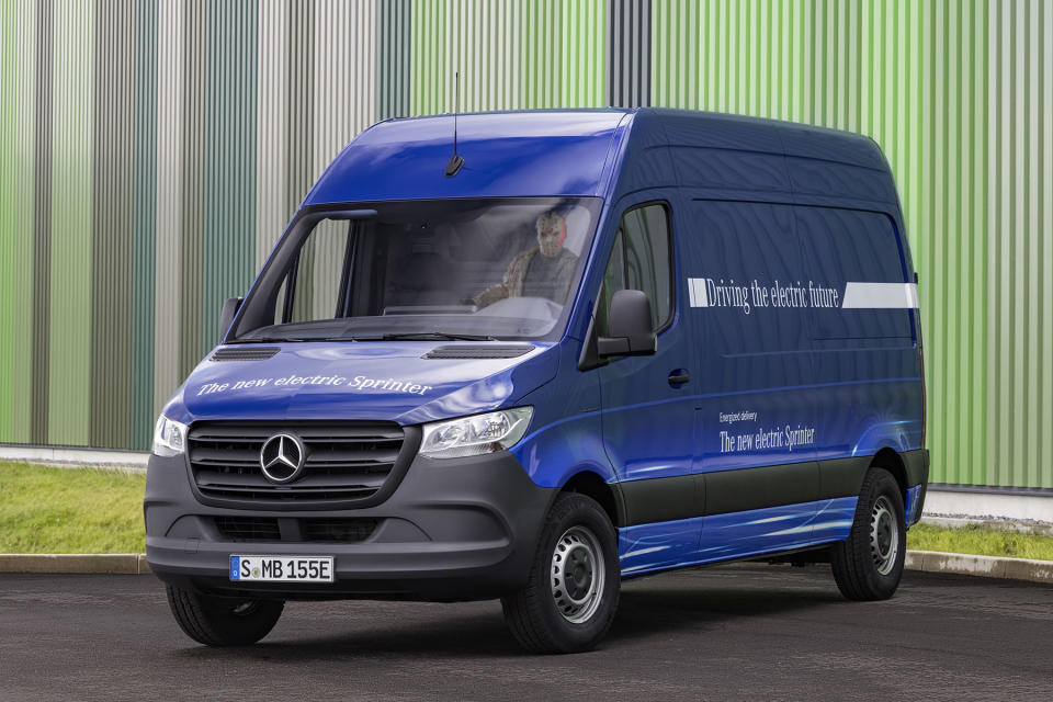 Mercedes' eSprinter van is designed as a purely commercial vehicle. Need more