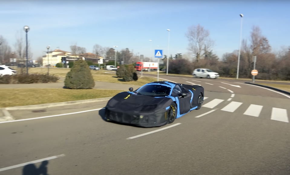 ferrari laferrari successor prototype spotted