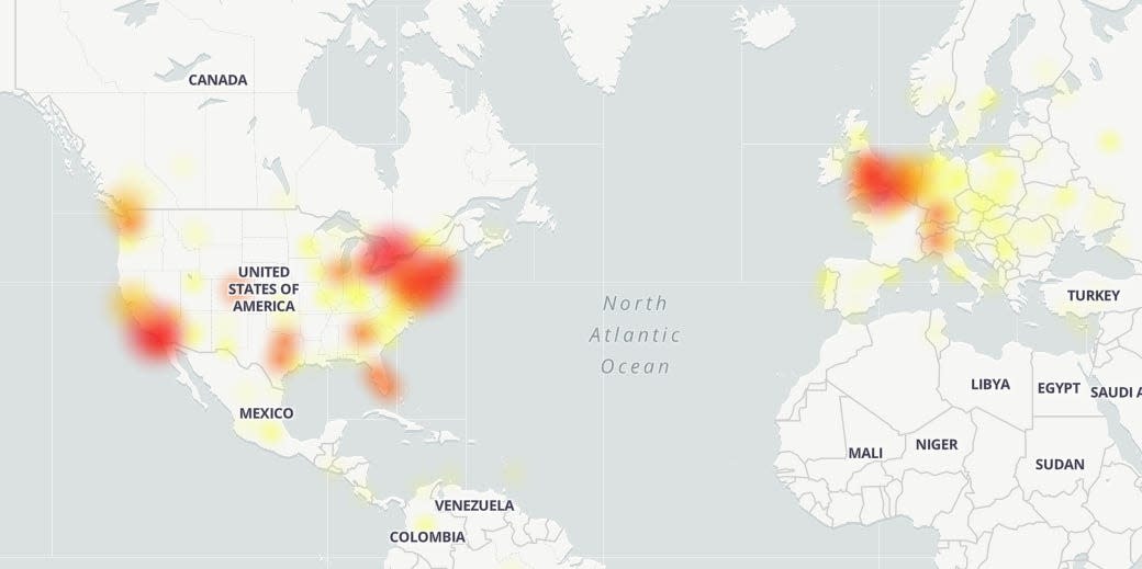 Instagram outage