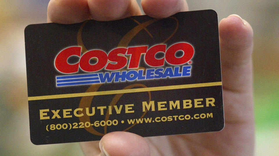 Costco exec membership card stuck