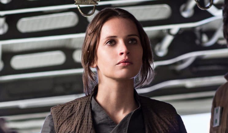 Felicity Jones in Rogue One - Credit: Lucasfilm