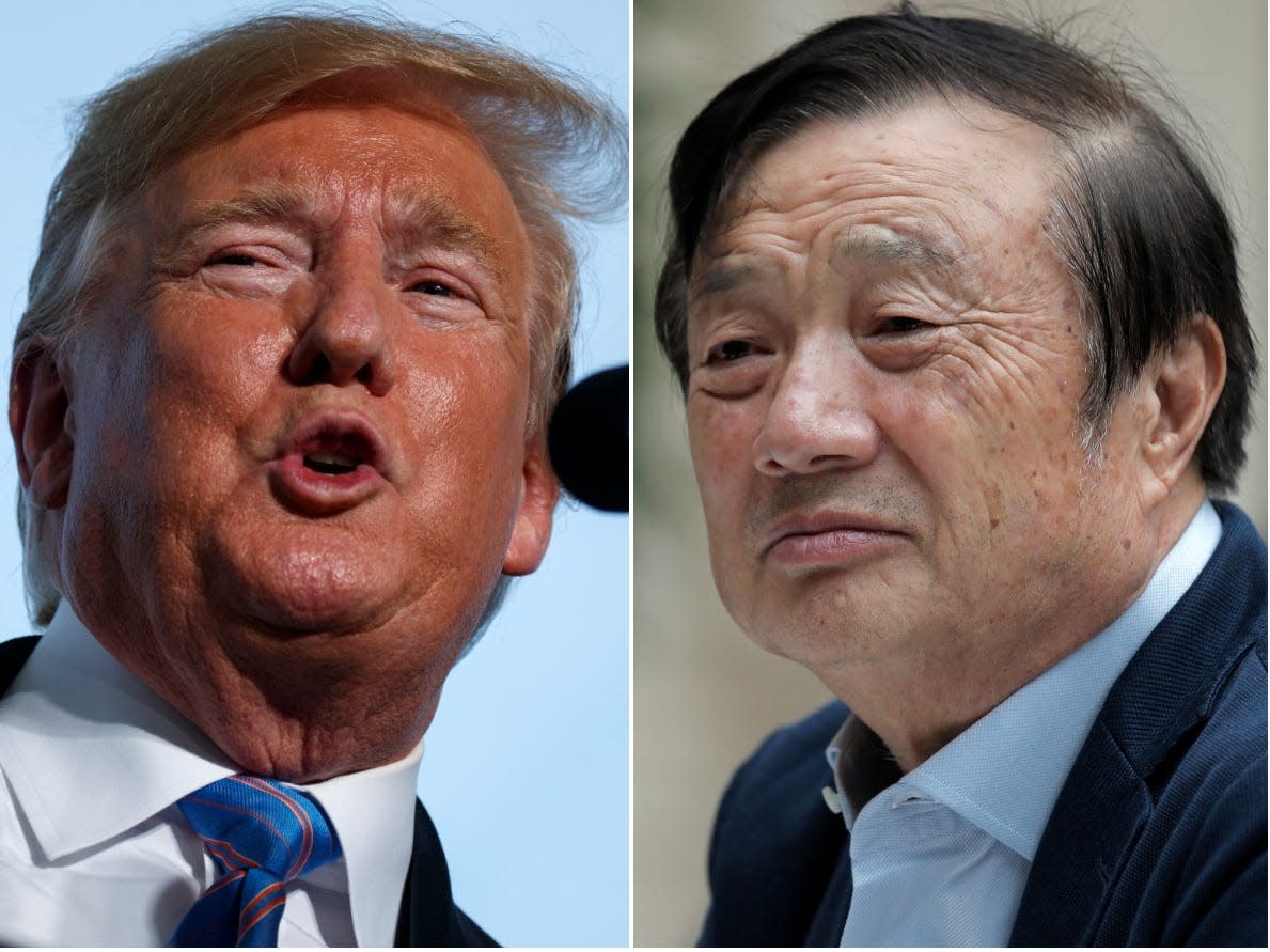 Trump Ren Zhengfei