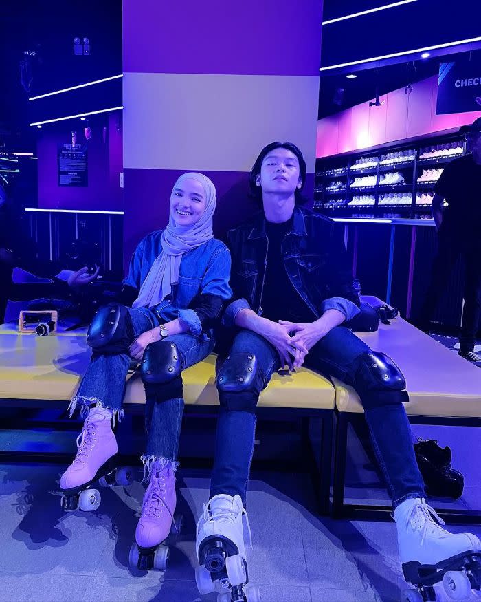 Nadhir and Qasrina work together in 'My Famous Ex-Boyfriend'