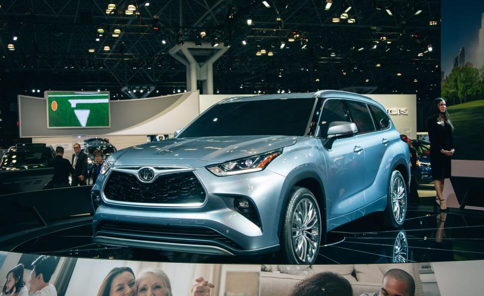 <p>Toyota hasn't strayed far at all from the safe, well-used formula that drove previous Highlander SUVs' success for <a href="https://www.caranddriver.com/news/a27167925/2020-toyota-highlander-photos-info/" rel="nofollow noopener" target="_blank" data-ylk="slk:its new-for-2020 version;elm:context_link;itc:0;sec:content-canvas" class="link ">its new-for-2020 version</a>. The Highlander remains a three-row crossover available with a 3.5-liter V-6 engine or a hybrid powertrain and front- or all-wheel drive. Only now it uses Toyota's latest TNGA vehicle architecture and has a beefier appearance.</p>