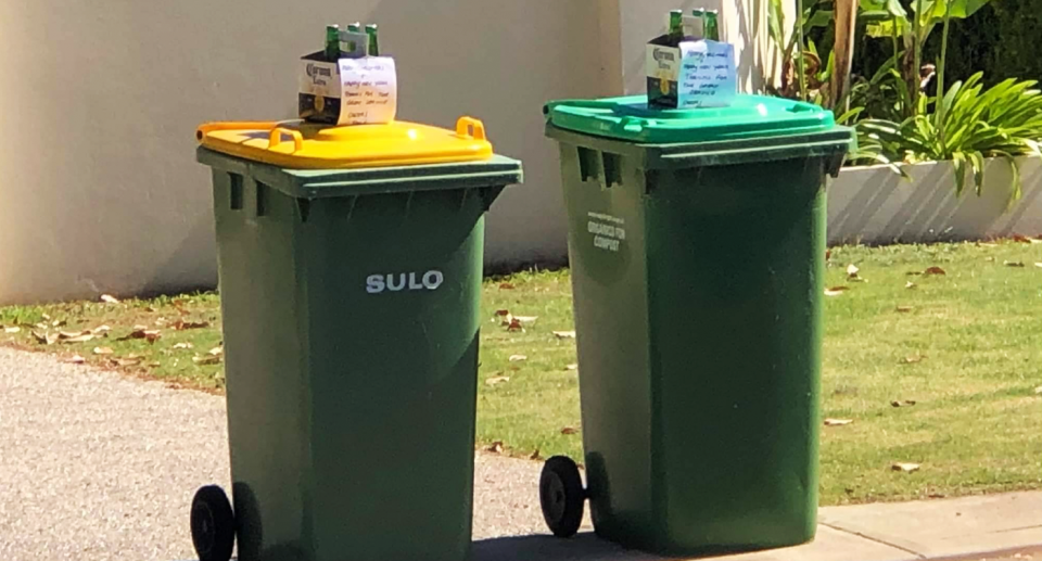 The Aussie tradition of leaving beers out for the garbos 