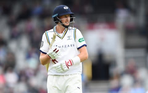 Yorkshire's Joe Root was one of the batters who fell to Clark - Yorkshire's Joe Root was one of the batters who fell to Clark - Credit: Getty Images